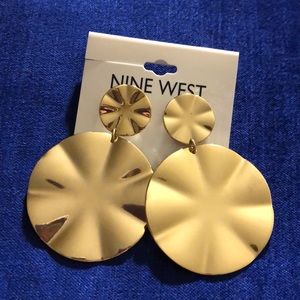 Nine West Gold Tone Earrings
